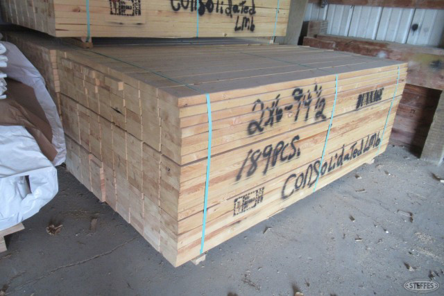 (189) 2"x6"x94 1/2" lumber